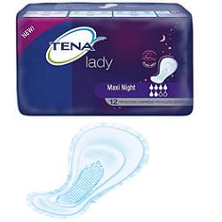 PANNOLONE SAGOMATO TENA DISCREET MAXI NIGHT 12 PEZZI - Farmacia Bartoli