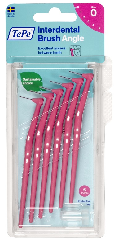 TEPE ANGLE SCOVOLINO ROSA 0,4MM 6 PEZZI - Farmacia Bartoli