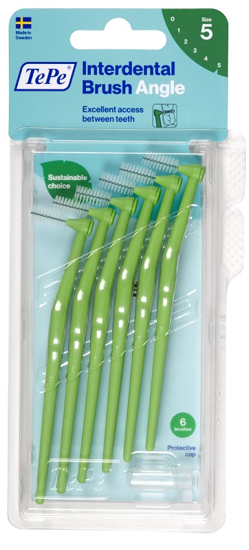TEPE ANGLE SCOVOLINO VERDE 0,8MM 6 PEZZI - Farmacia Bartoli