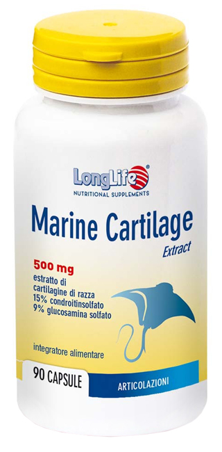 LONGLIFE MARINE CARTILAGE 90 CAPSULE DI GELATINA - Farmacia Bartoli