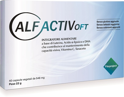 ALFACTIV OFT 40 CAPSULE DA 549 MG - Farmacia Bartoli