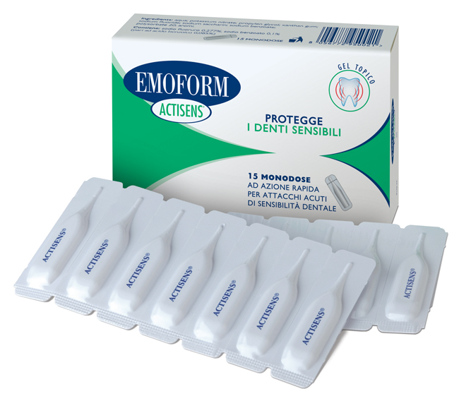 EMOFORM ACTISENS GEL 15 FIALE DA 2 ML - Farmacia Bartoli