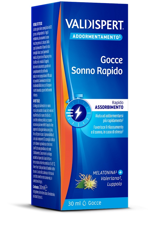 VALDISPERT GOCCE SONNO RAPIDO 30 ML - Farmacia Bartoli