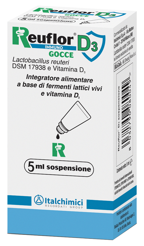 REUFLOR D3 GOCCE 5 ML - Farmacia Bartoli