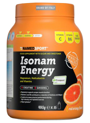 ISONAM ENERGY ORANGE POLVERE 480 G - Farmacia Bartoli
