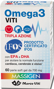 OMEGA3 VITI TRIPLA AZIONE 60 PERLE - Farmacia Bartoli
