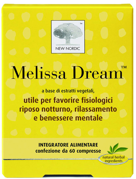 MELISSA DREAM 60 COMPRESSE - Farmacia Bartoli