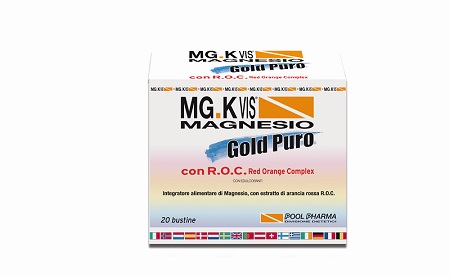 MGK VIS MAGNESIO GOLD PURO 20 BUSTE - Farmacia Bartoli