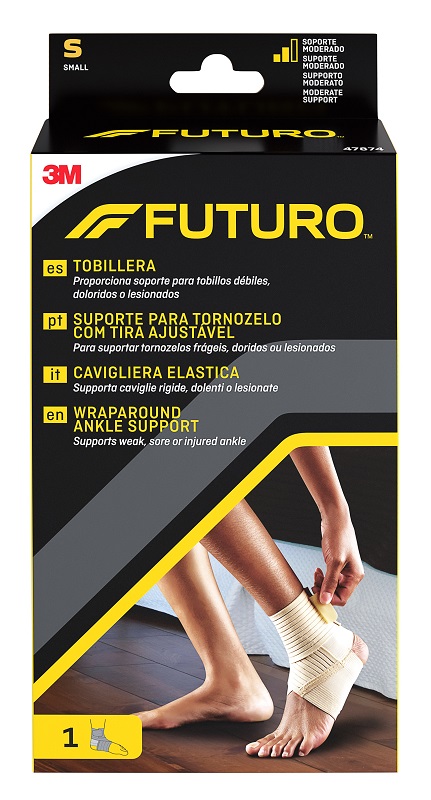 CAVIGLIERA ELASTICA FUTURO SMALL DIMENSIONE 18/20,5CM - Farmacia Bartoli