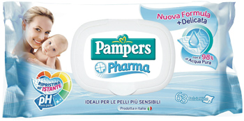 PAMPERS PHARMA SALVIETTE SENS 63 PEZZI - Farmacia Bartoli