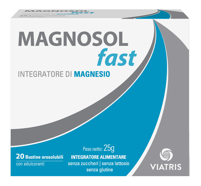 MAGNOSOL FAST 20 BUSTINE OROSOLUBILI - Farmacia Bartoli