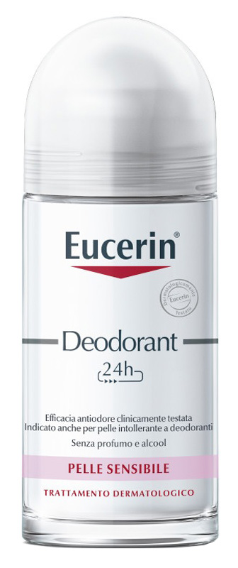 EUCERIN DEODORANTE ROLL-ON PELLI SENSIBILI 50 ML - Farmacia Bartoli
