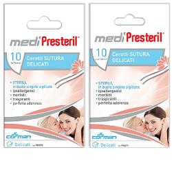 CEROTTO PER SUTURA MEDIPRESTERIL DELICATO TNT 3X75MM 10 PEZZI - Farmacia Bartoli