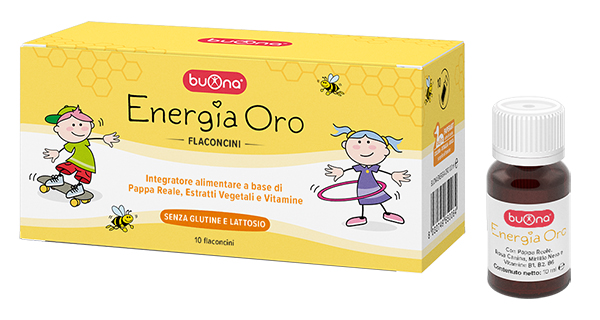 BUONA ENERGIA ORO 10 FLACONCINI DA 10 ML - Farmacia Bartoli
