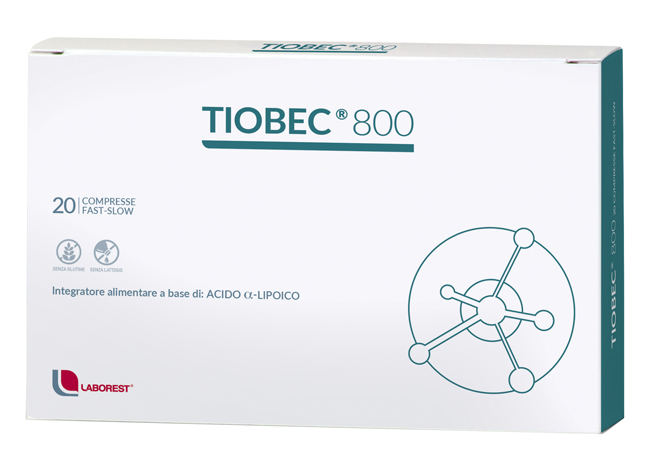 TIOBEC 800 20 COMPRESSE FAST-SLOW 36 G - Farmacia Bartoli
