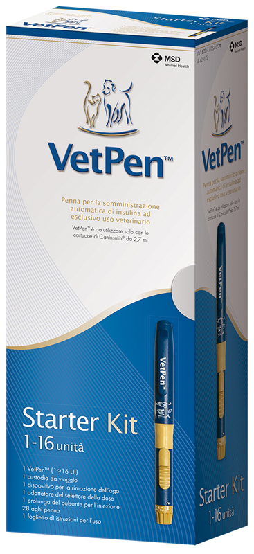 CANINSULIN VET PEN 16 UI STARTER KIT - Farmacia Bartoli