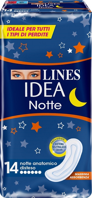 LINES IDEA NOTTE SENZA ALI 14 PEZZI - Farmacia Bartoli