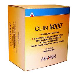 CLIN 4000 LASSATIVO 30 BUSTINE MONOUSO 10 G SENZA ZUCCHERO - Farmacia Bartoli