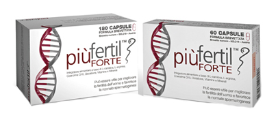 PIU' FERTIL FORTE 180 CAPSULE - Farmacia Bartoli