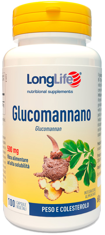 LONGLIFE GLUCOMANNANO 100 CAPSULE VEGETALI - Farmacia Bartoli