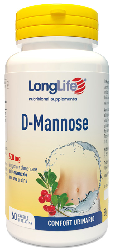 LONGLIFE D-MANNOSE 60 CAPSULE - Farmacia Bartoli