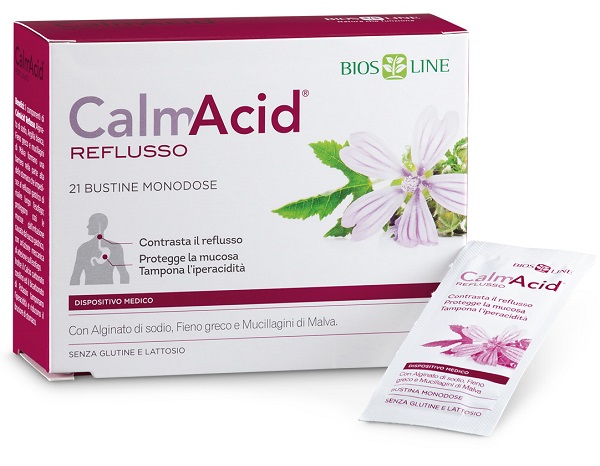 BIOSLINE CALMACID REFLUSSO 21 BUSTINE MONODOSE - Farmacia Bartoli