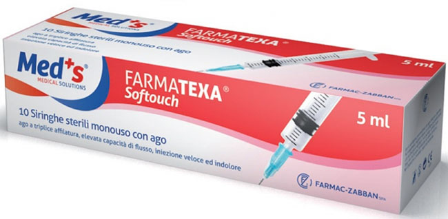 SIRINGA MEDS 5 ML 14 GAUGE 10 PEZZI - Farmacia Bartoli