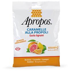 APROPOS CARAMELLE ALLA PROPOLI GUSTO AGRUMI 50 G - Farmacia Bartoli