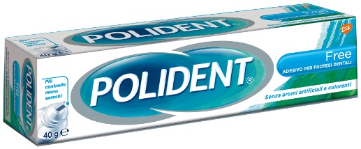 POLIDENT FREE ADESIVO PER PROTESI DENTARIA 40 G - Farmacia Bartoli