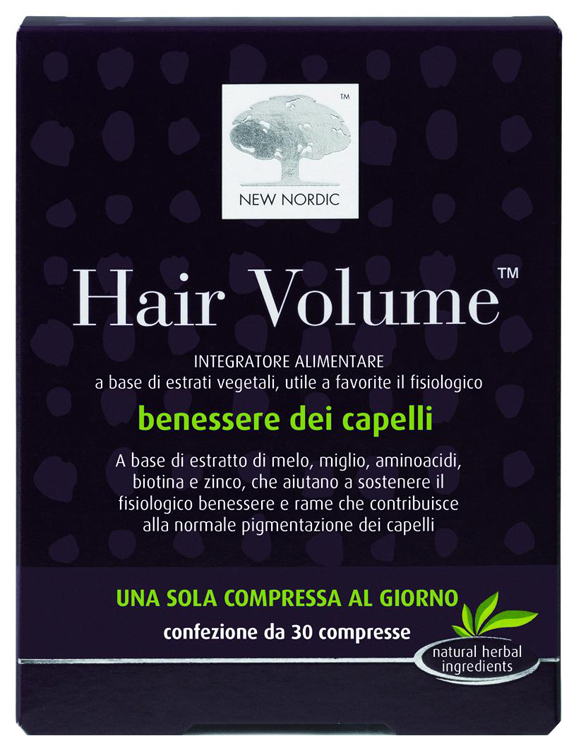 HAIR VOLUME INTEGRATORE ALIMENTARE BLISTER 30 COMPRESSE - Farmacia Bartoli