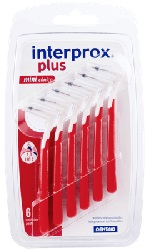 INTERPROX PLUS MINICONICO ROSSO 6 PEZZI - Farmacia Bartoli