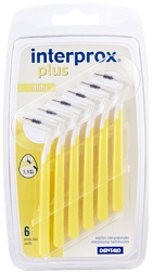 INTERPROX PLUS MINI GIALLO 6 PEZZI - Farmacia Bartoli