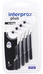 INTERPROX PLUS XX MAXI NERO 4 PEZZI - Farmacia Bartoli