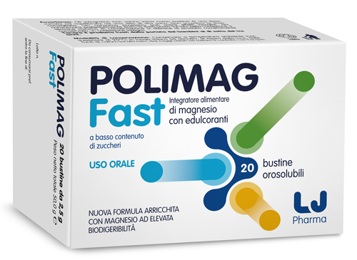 POLIMAG FAST 20 BUSTINE OROSOLUBILI - Farmacia Bartoli