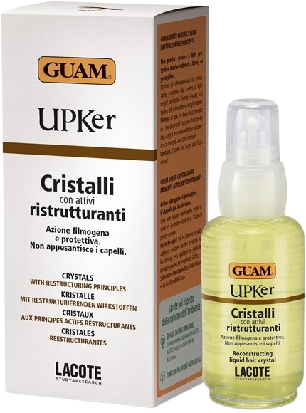 GUAM UPKER CRISTALLI RISTRUTTURANTI CAPELLI 50 ML - Farmacia Bartoli