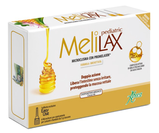 MELILAX PEDIATRIC MICROCLISMI 6 PEZZI 5 G - Farmacia Bartoli