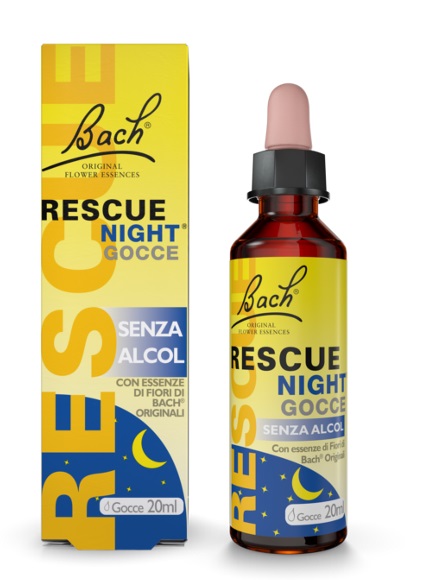 RESCUE ORIGINAL NIGHT SENZA ALCOL GOCCE 20 ML - Farmacia Bartoli