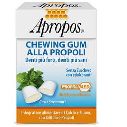 APROPOS CHEWINGUM PROPOLI 25 G - Farmacia Bartoli