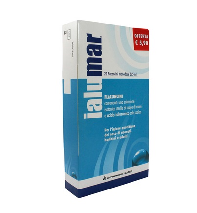 SOLUZIONE ISOTONICA IALUMAR 20 FLACONCINI MONODOSE 5 ML - Farmacia Bartoli
