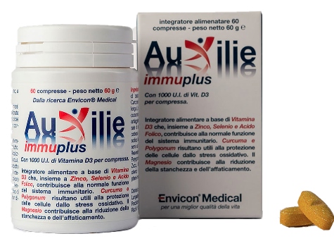 AUXILIE IMMUPLUS DEGLUTIBILE 30 COMPRESSE - Farmacia Bartoli
