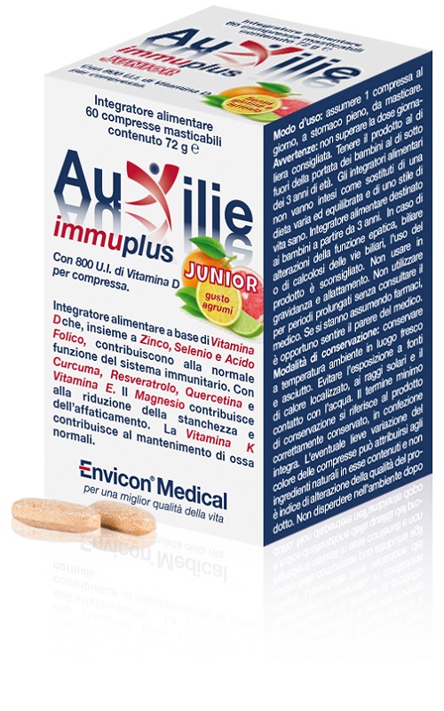 AUXILIE IMMUPLUS JUNIOR 30 COMPRESSE - Farmacia Bartoli