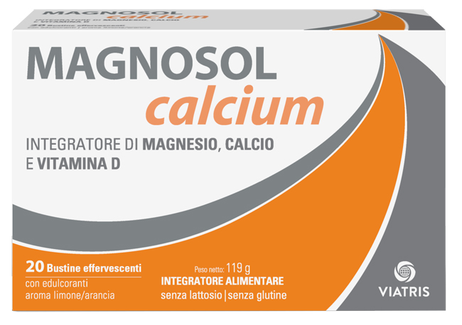 MAGNOSOL CALCIUM POLVERE EFFERVESCENTE 20 BUSTINE - Farmacia Bartoli