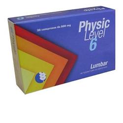 PHYSIC LEVEL 6 LUMBAR 30 COMPRESSE 800 MG - Farmacia Bartoli