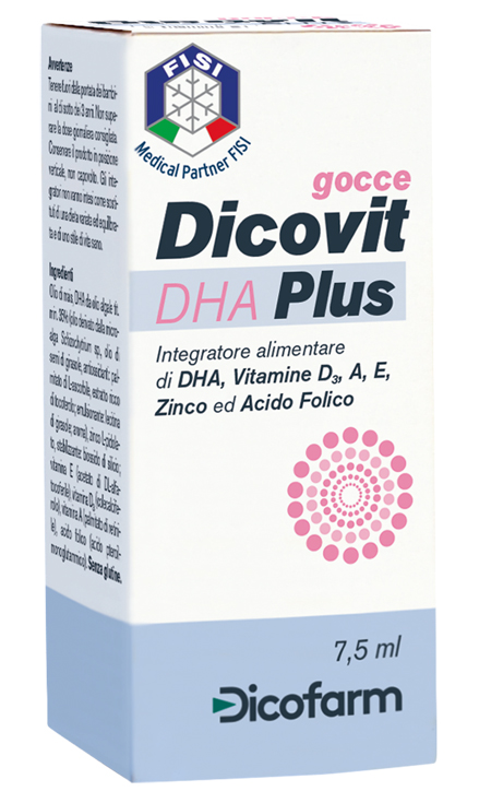 DICOVIT DHA PLUS 7,5 ML - Farmacia Bartoli