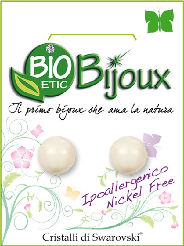 ORECCHINO PERLA 8MM CREAM - Farmacia Bartoli