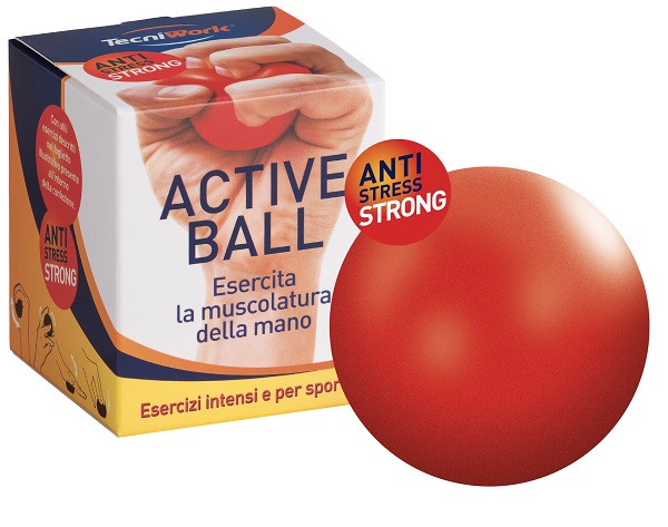 TECNIWORK ACTIVE BALL STRONG ROSSA - Farmacia Bartoli