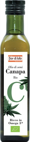 FIOR DI LOTO OLIO DI SEMI DI CANAPA BIO 250 ML - Farmacia Bartoli