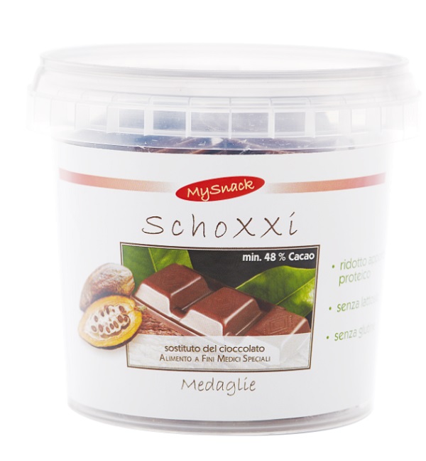 MY SNACK SCHOXXI MEDAGLIE CIOCCOLATO 180 G - Farmacia Bartoli