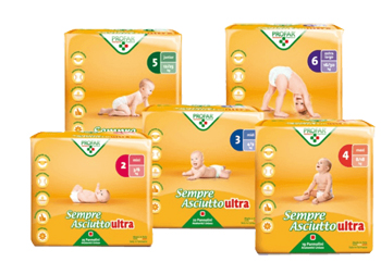 SEMPRE ASCIUTTO ULTRA JUNIOR TAGLIA 5 12/25KG 17 PEZZI PROFAR - Farmacia Bartoli