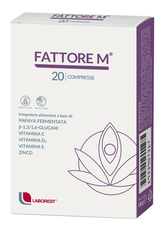 FATTORE M 20 COMPRESSE - Farmacia Bartoli